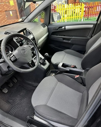 Opel Zafira cena 16555 przebieg: 244000, rok produkcji 2010 z Jarocin małe 106